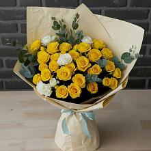 Букет цветов из:  Розы в Прогрессе Ставропольского края