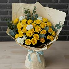 Букет цветов из:  Розы в Прогрессе Ставропольского края