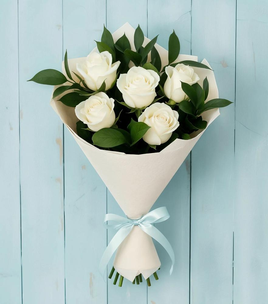 Букет цветов из: Розы в Прогрессе Ставропольского края