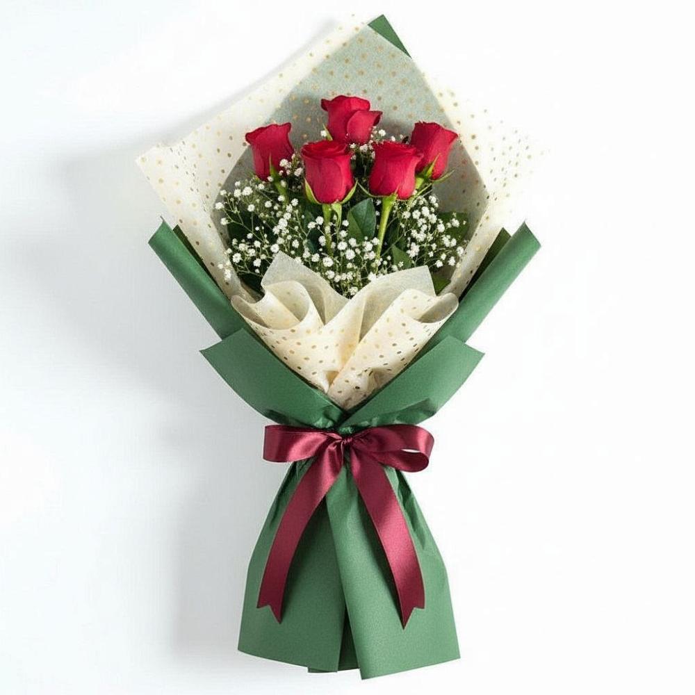 Букет цветов из: Розы в Прогрессе Ставропольского края