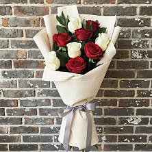 Букет цветов из:  Розы в Прогрессе Ставропольского края