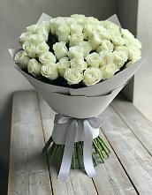 Букет 35 Белых роз #REPLACE_PRED# Прогрессе Ставропольского края