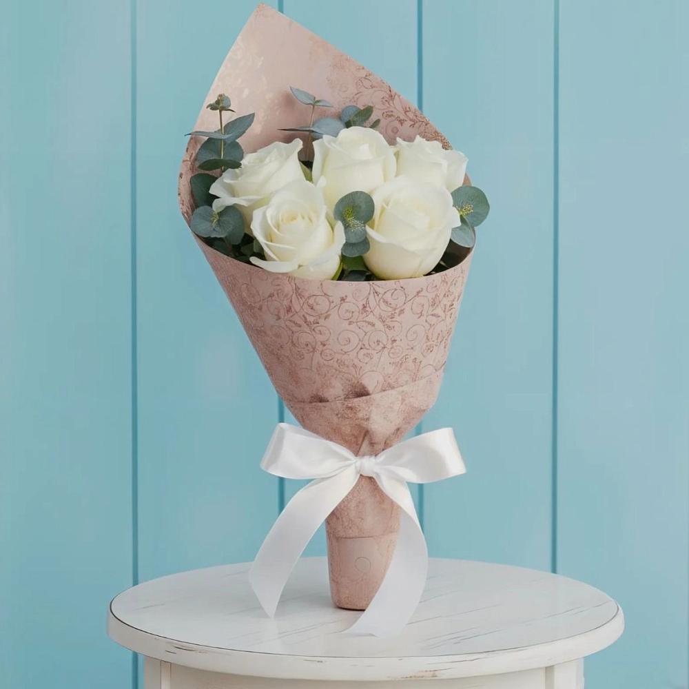 Букет цветов из: Розы в Прогрессе Ставропольского края