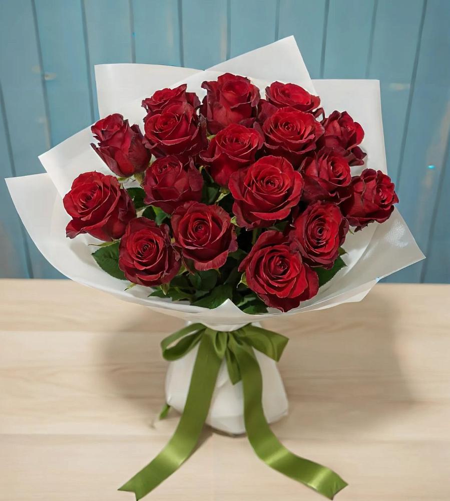 Букет Красные розы в Прогрессе Ставропольского края