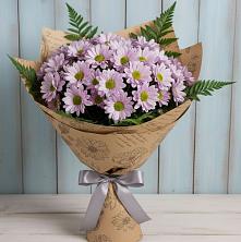 Букет цветов из:  Хризантемы в Прогрессе Ставропольского края