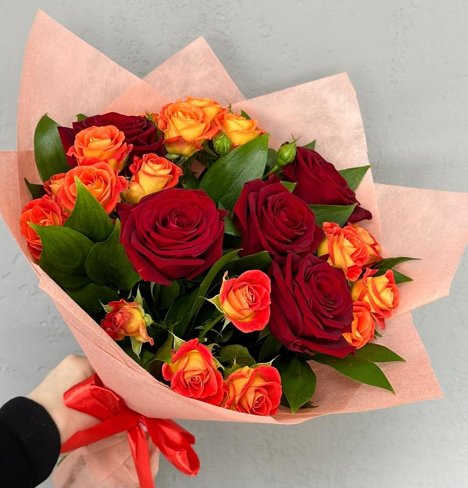 Букет Любовь и восторг в Прогрессе Ставропольского края