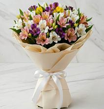 Букет цветов из:  Альстромерии #REPLACE_PRED# Прогрессе Ставропольского края