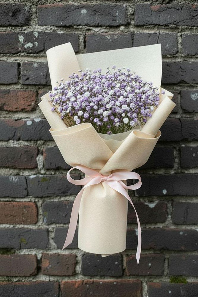 Букет цветов из: Гипсофила в Прогрессе Ставропольского края