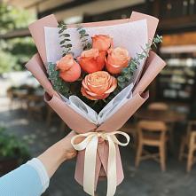 Букет цветов из:  Розы #REPLACE_PRED# Прогрессе Ставропольского края