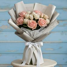 Букет цветов из:  Розы в Прогрессе Ставропольского края
