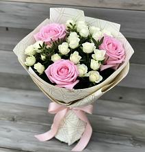 Букет цветов из:  Розы в Прогрессе Ставропольского края