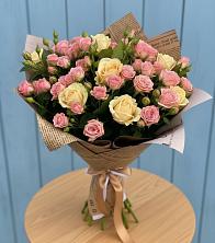 Букет цветов из:  Розы в Прогрессе Ставропольского края