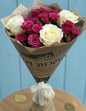 Букет цветов из:  Розы в Прогрессе Ставропольского края