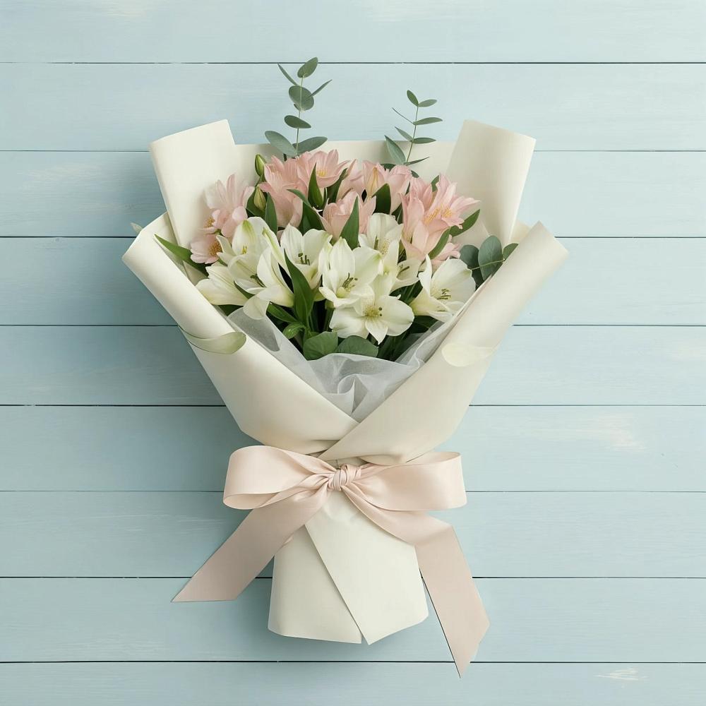 Букет цветов из: Альстромерии в Прогрессе Ставропольского края