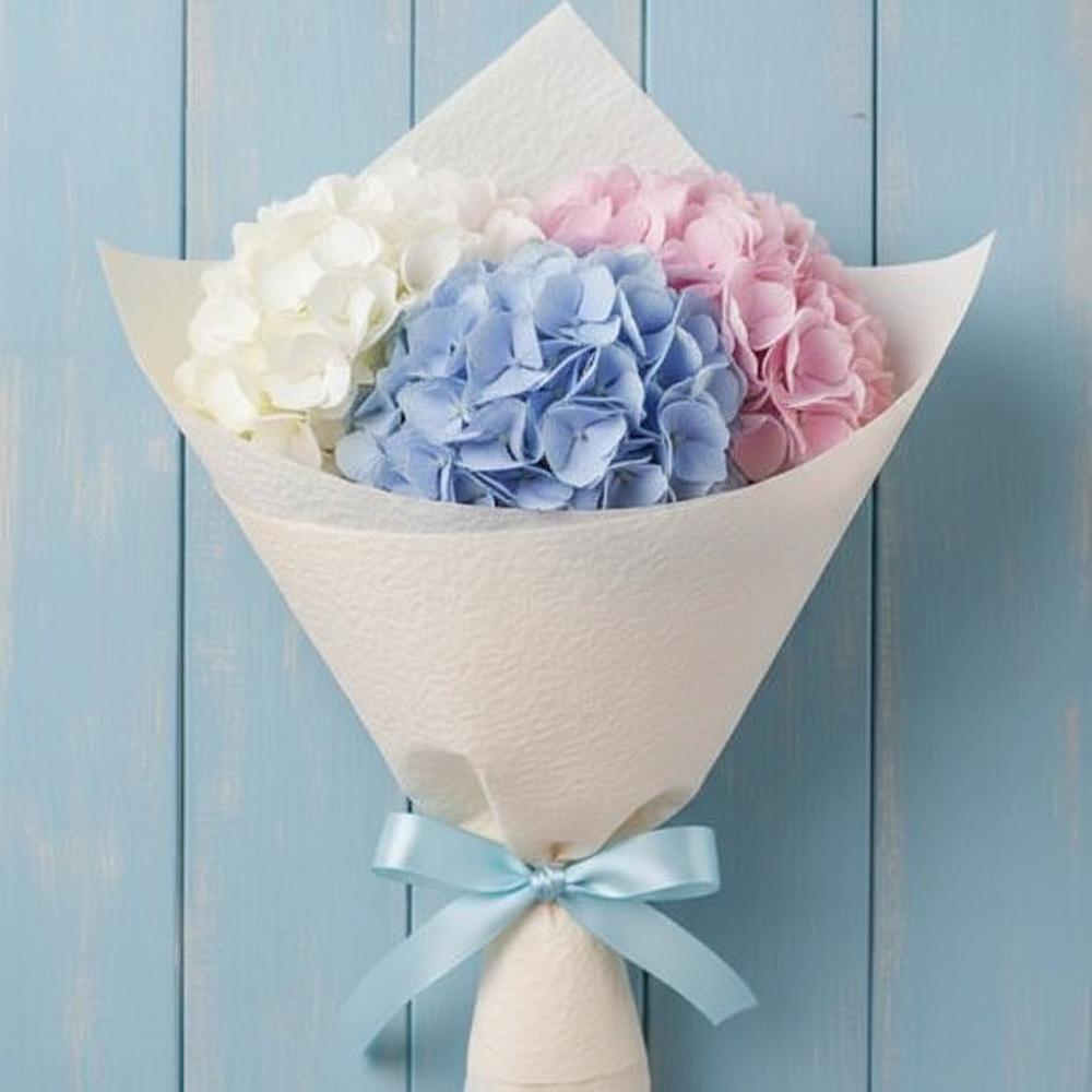 Букет цветов из: Гортензия в Прогрессе Ставропольского края