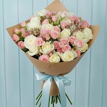 Букет цветов из:  Розы в Прогрессе Ставропольского края