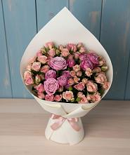 Букет цветов из:  Розы #REPLACE_PRED# Прогрессе Ставропольского края